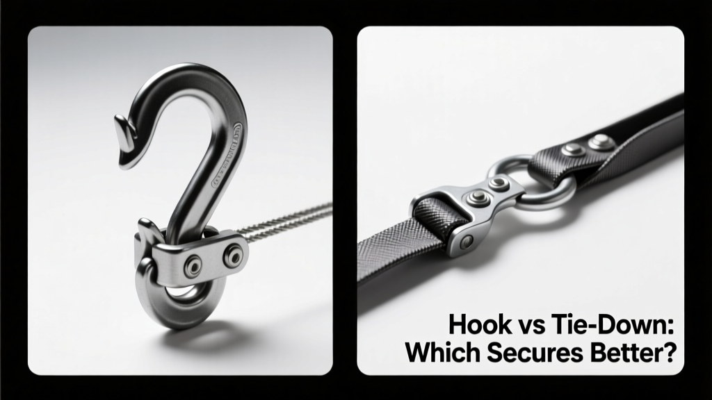 Hooks vs Tie Downs: Which Secures Better?