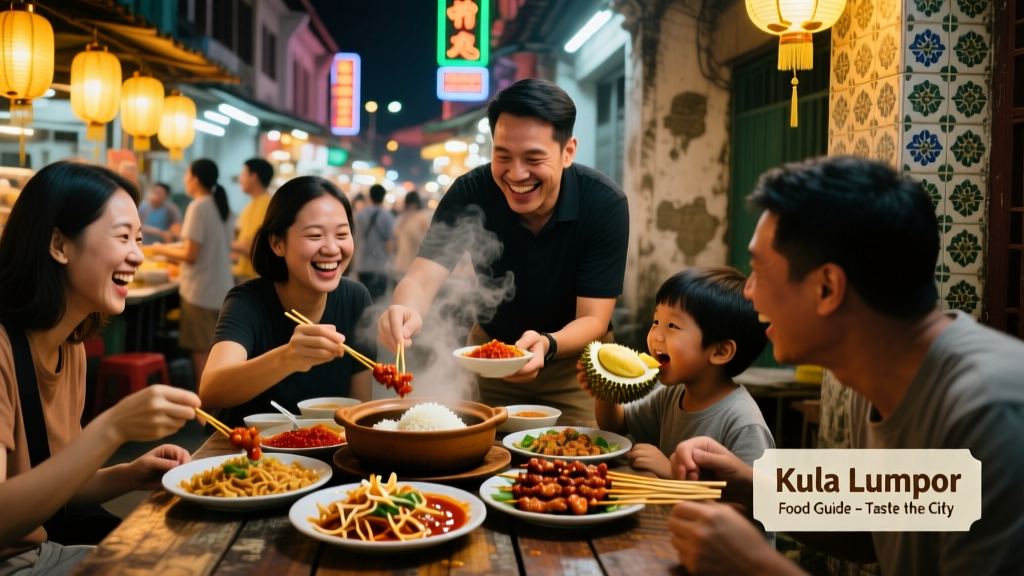 Kuala Lumpur Travel Guide for Food Lovers: Where Street Stalls, Heritage Cafés, and Modern Kitchens Collide