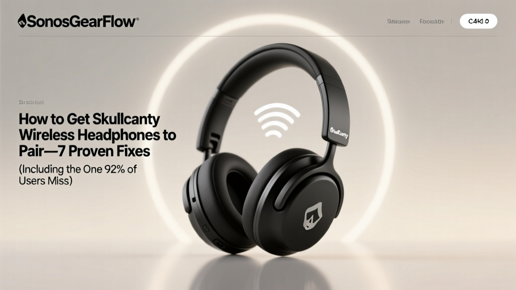 Skullcandy Wireless Headphones Not Pairing? 7 Fixes