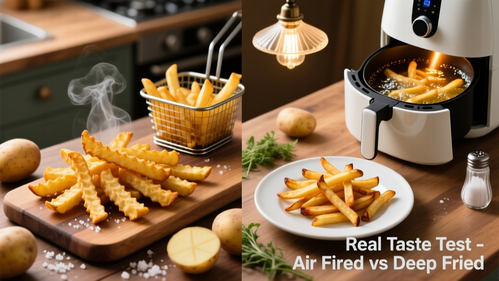 Air Fried vs Deep Fried French Fries: Real Taste Test