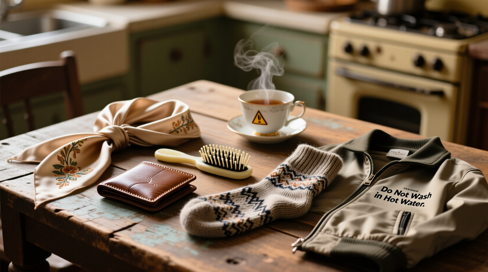 items to never wash in hot water