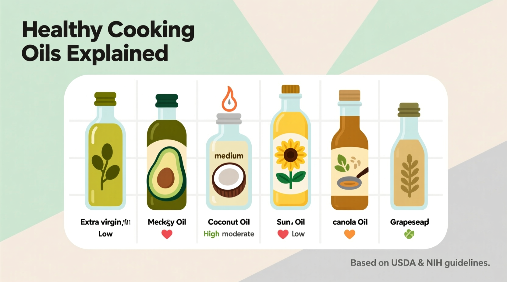 what oil is healthy to cook with