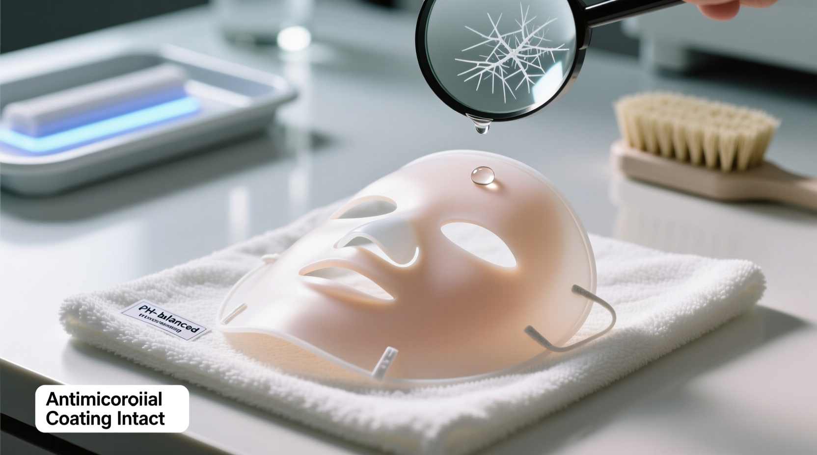 eco friendly silicone mask deep clean