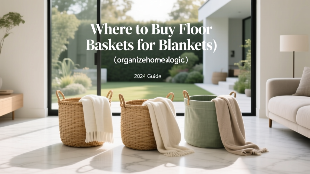 Where to Buy Floor Baskets for Blankets (2024 Guide)