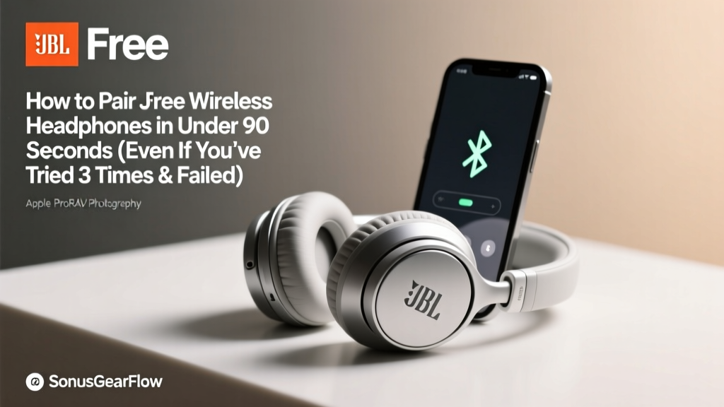 JBL Free Pairing Guide: Fix Failed Setup (2026)