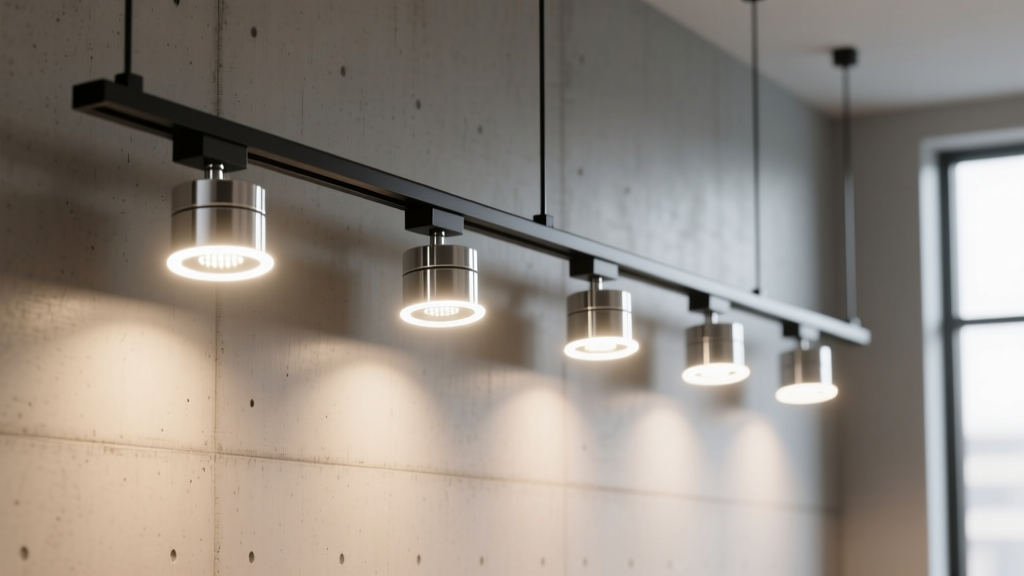 Modular LED Heads for Track Lighting Retrofit