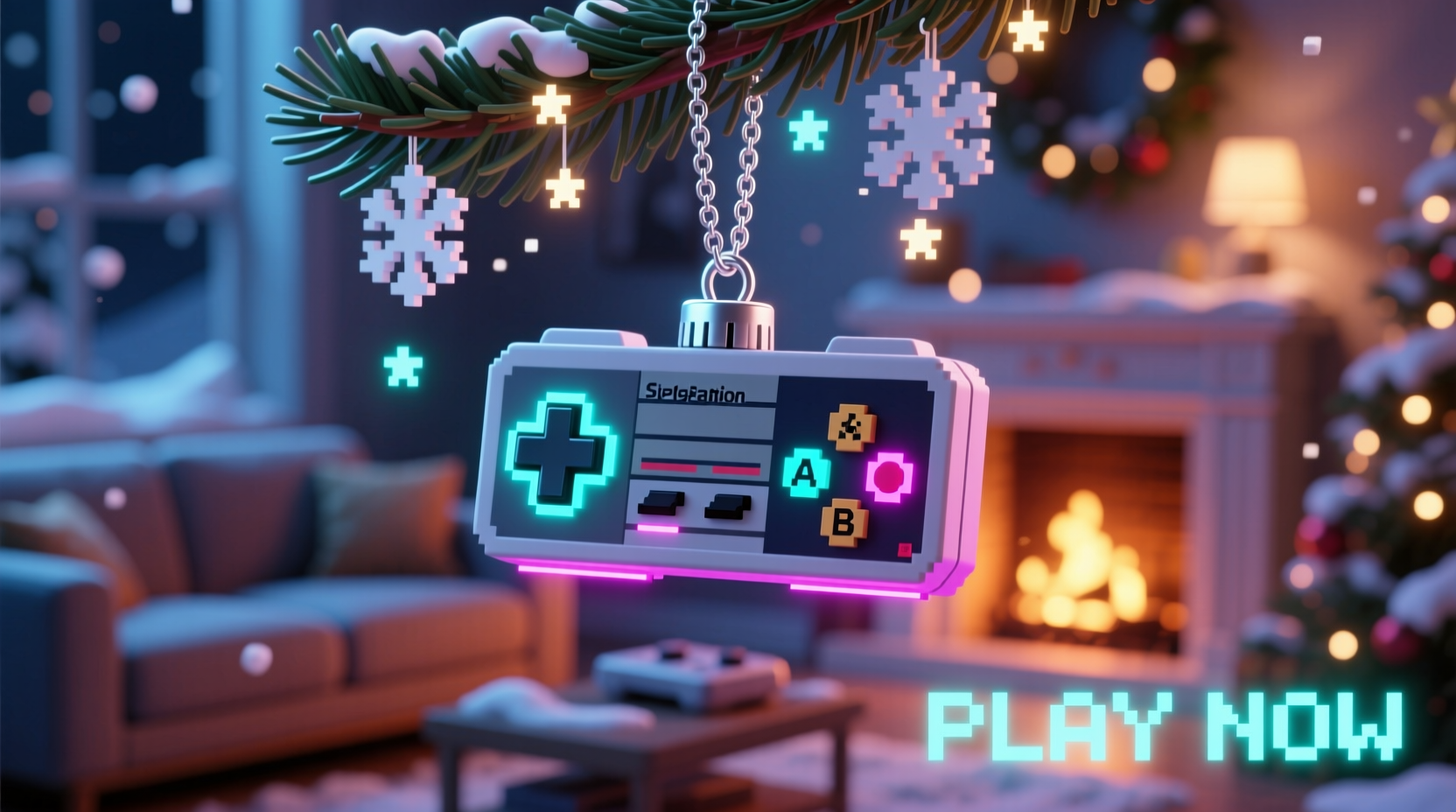 how to use game controller themes for geeky christmas tree ornaments