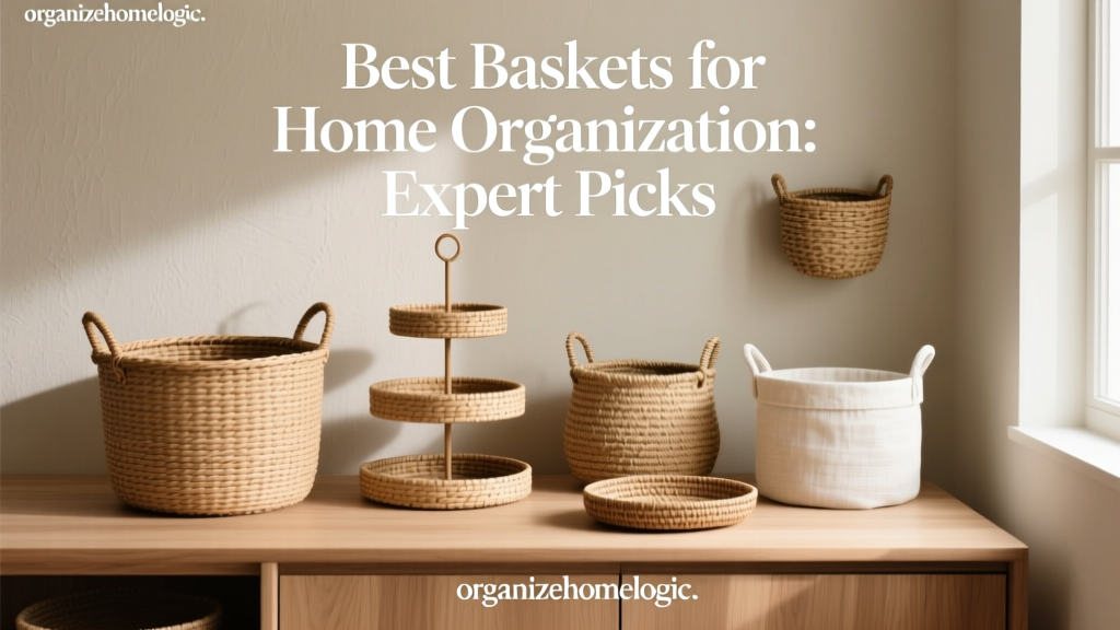 Best Baskets for Home Organization: Expert Picks