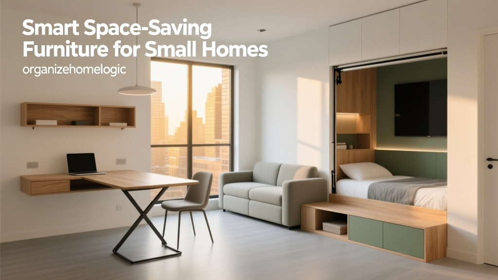 Smart Space-Saving Furniture for Small Homes