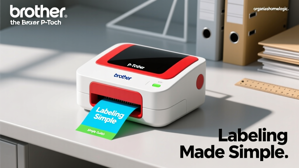 How the Brother P-Touch Label Printer Works: Simple Guide