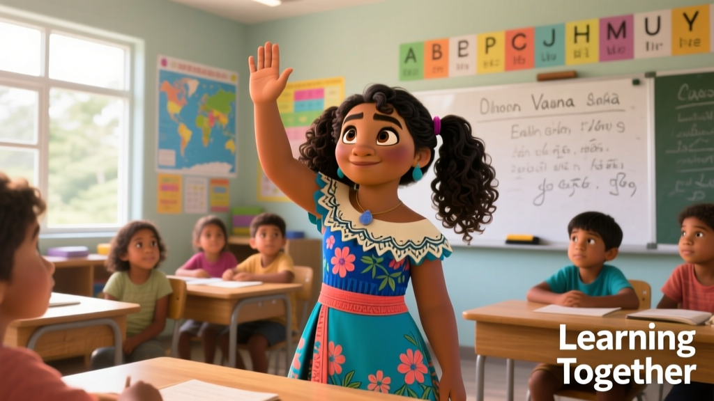 Vaiana: Cultural Authenticity, Developmental Impact, and Educational Integration in Children’s Media