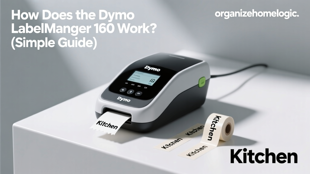 How Does the Dymo LabelManager 160 Work? (Simple Guide)