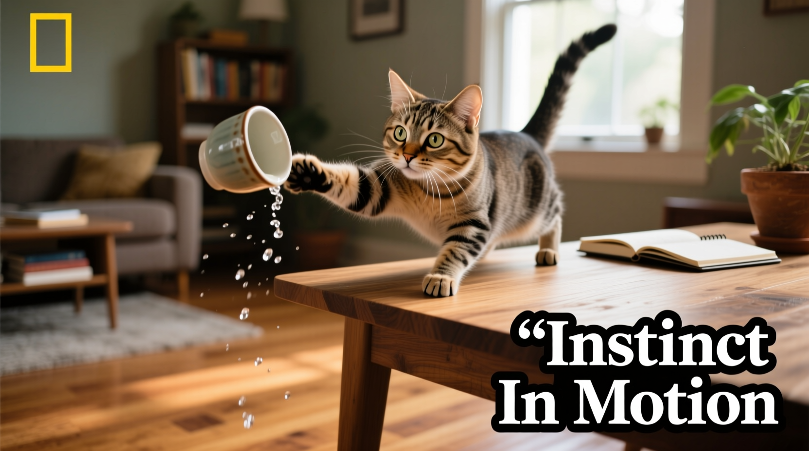 why do cats knock things off tables exploring the instinctual behavior