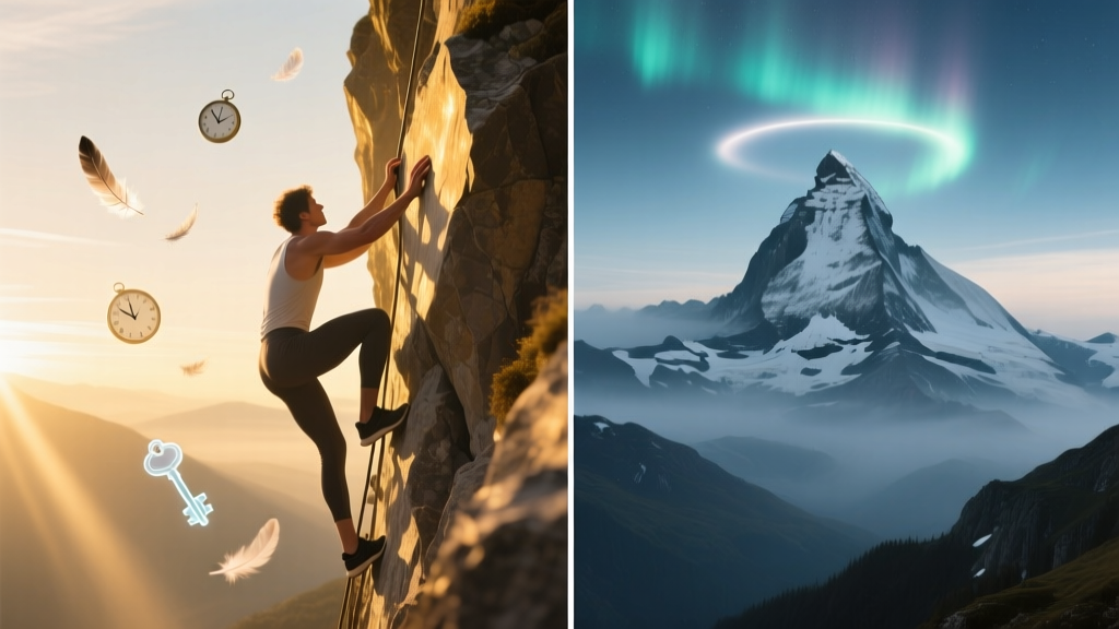 Climbing vs Mountain: Dream Symbol Comparison