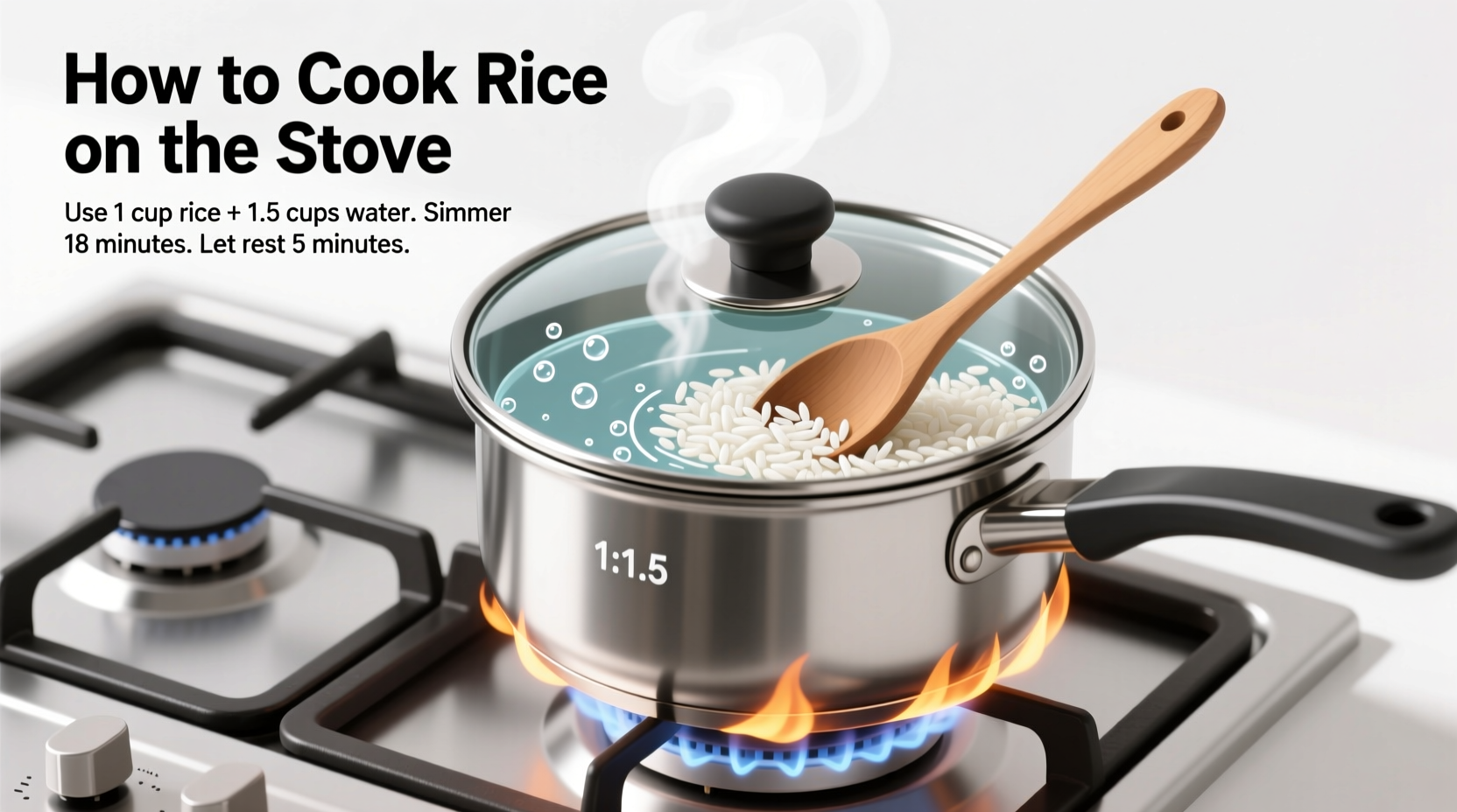 how do i cook rice on the stove