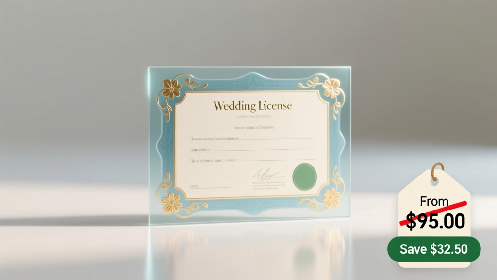 Florida Wedding License Cost (2026) | Save $32.50