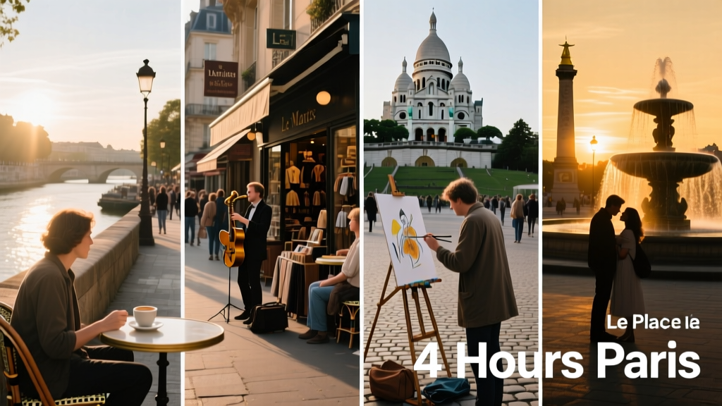 4 Hours in Paris: A Precision-Crafted Itinerary for the Time-Conscious Traveler