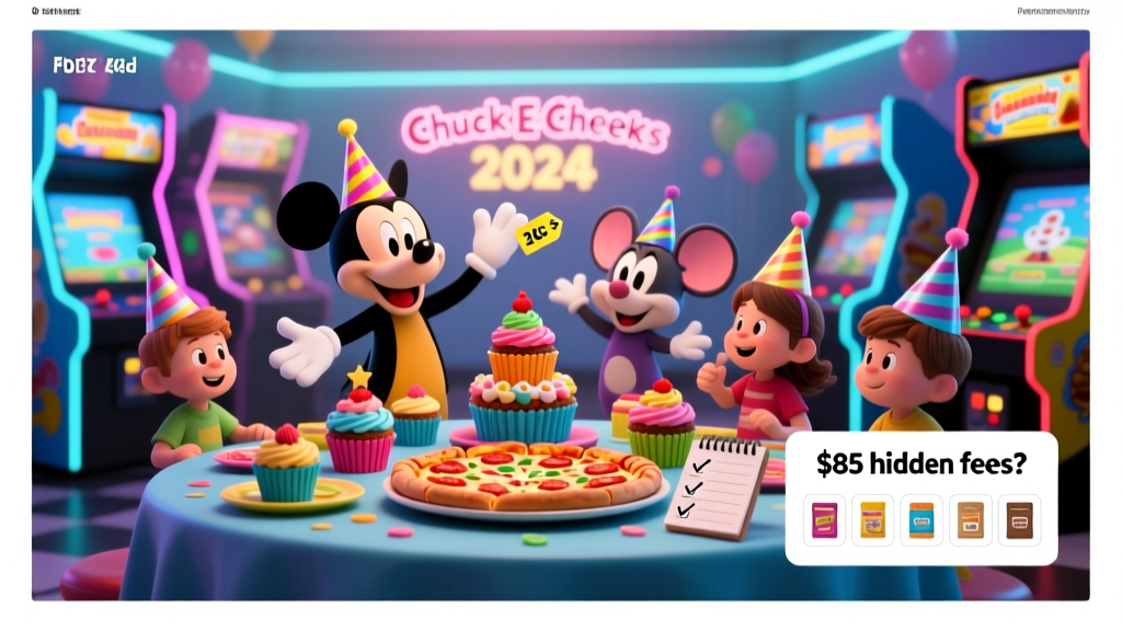 Chuck E Cheese Birthday Party Cost (2026)