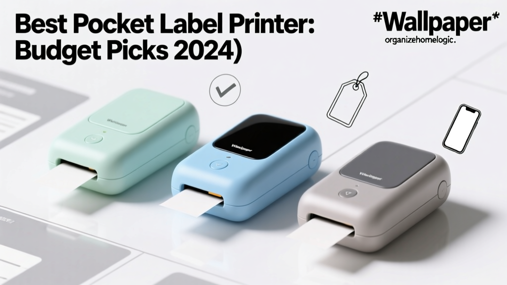Best Pocket Label Printer: Budget Picks (2024)