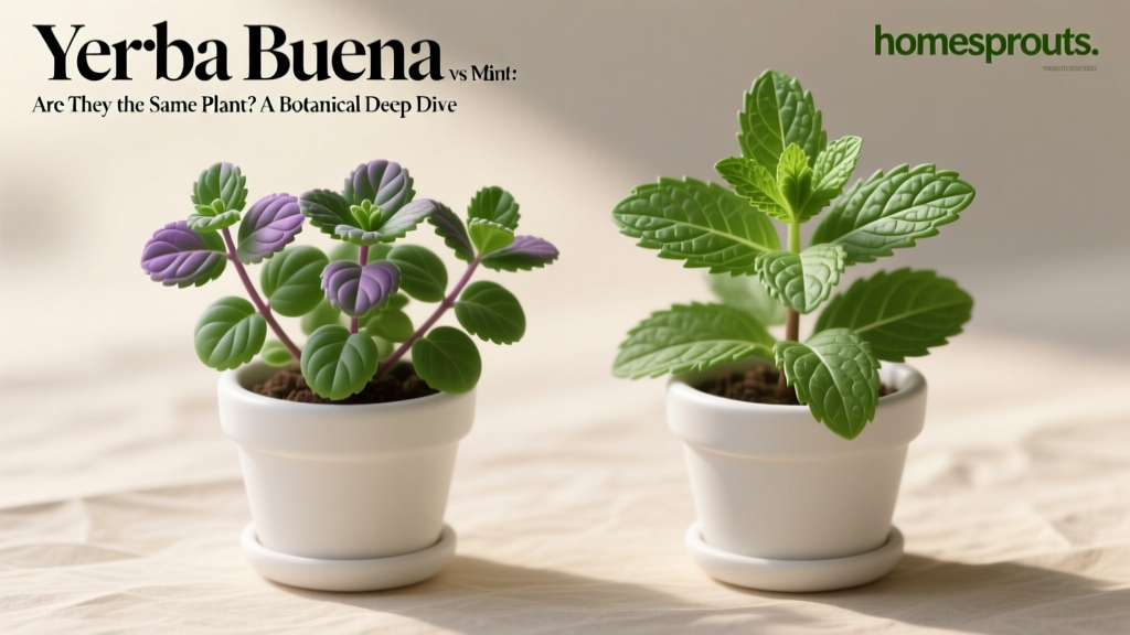 Yerba Buena vs Mint: Are They the Same Plant? A Botanical Deep Dive