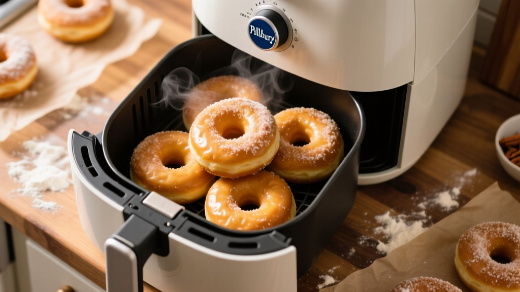 Air Fryer Pillsbury Doughnuts: Crispy & Oil-Free