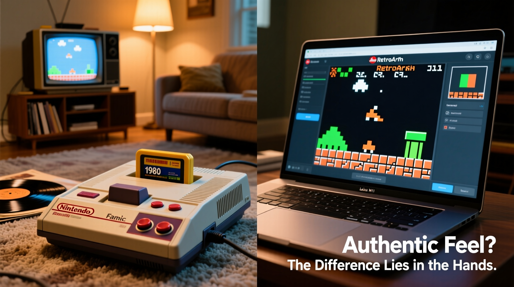 retro gaming consoles vs emulators which gives authentic feel