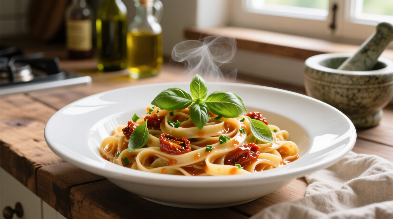 Sonnengetrocknete Tomaten-Pasta cremig: Rezept & Tipps