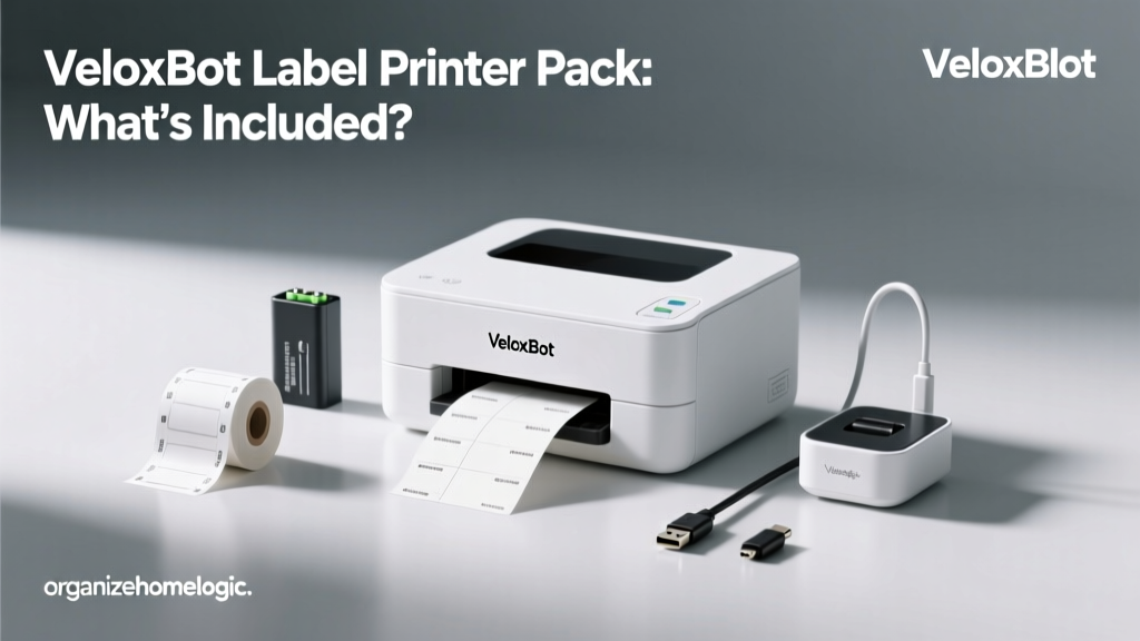 VeloxBot Label Printer Pack: What’s Included?