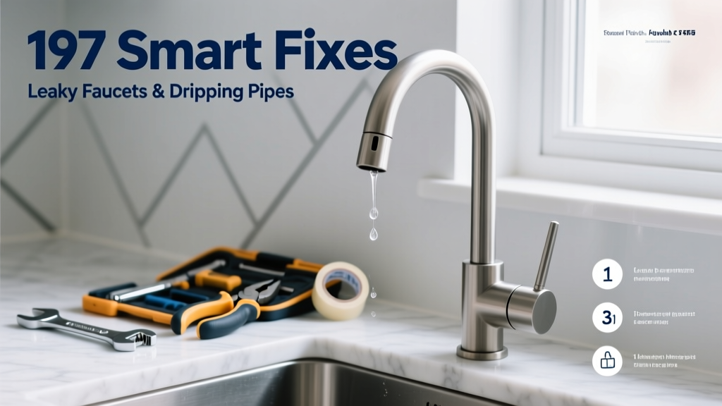 Home Tips 197: Smart Fixes for Leaky Faucets & Dripping Pipes