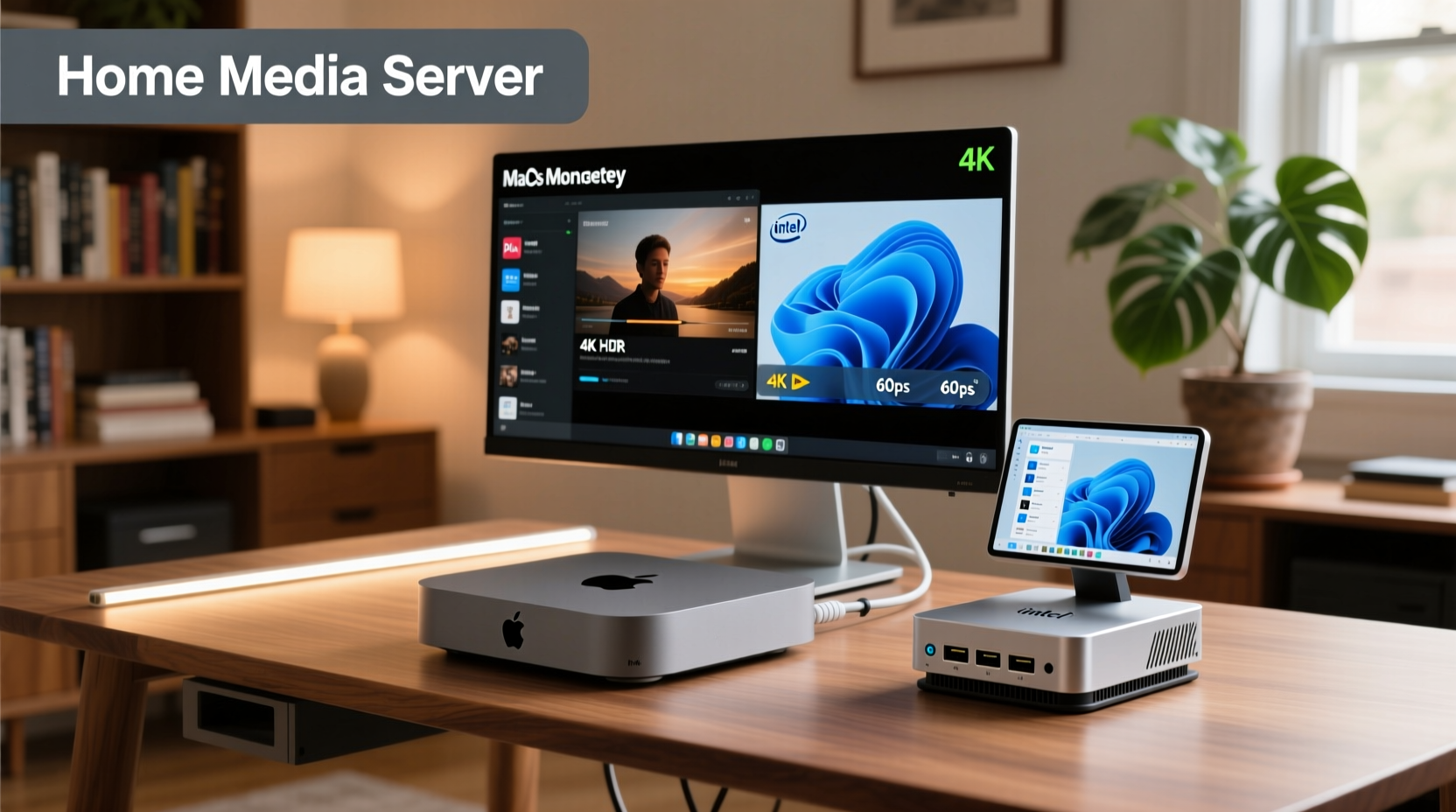 mac mini m4 vs intel nuc for home media server setup