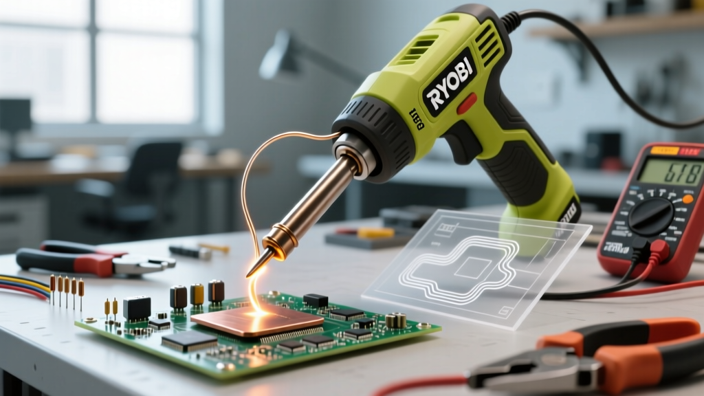 Ryobi Soldering Gun Setup: Calibrating the 18V P310 Cordless Iron