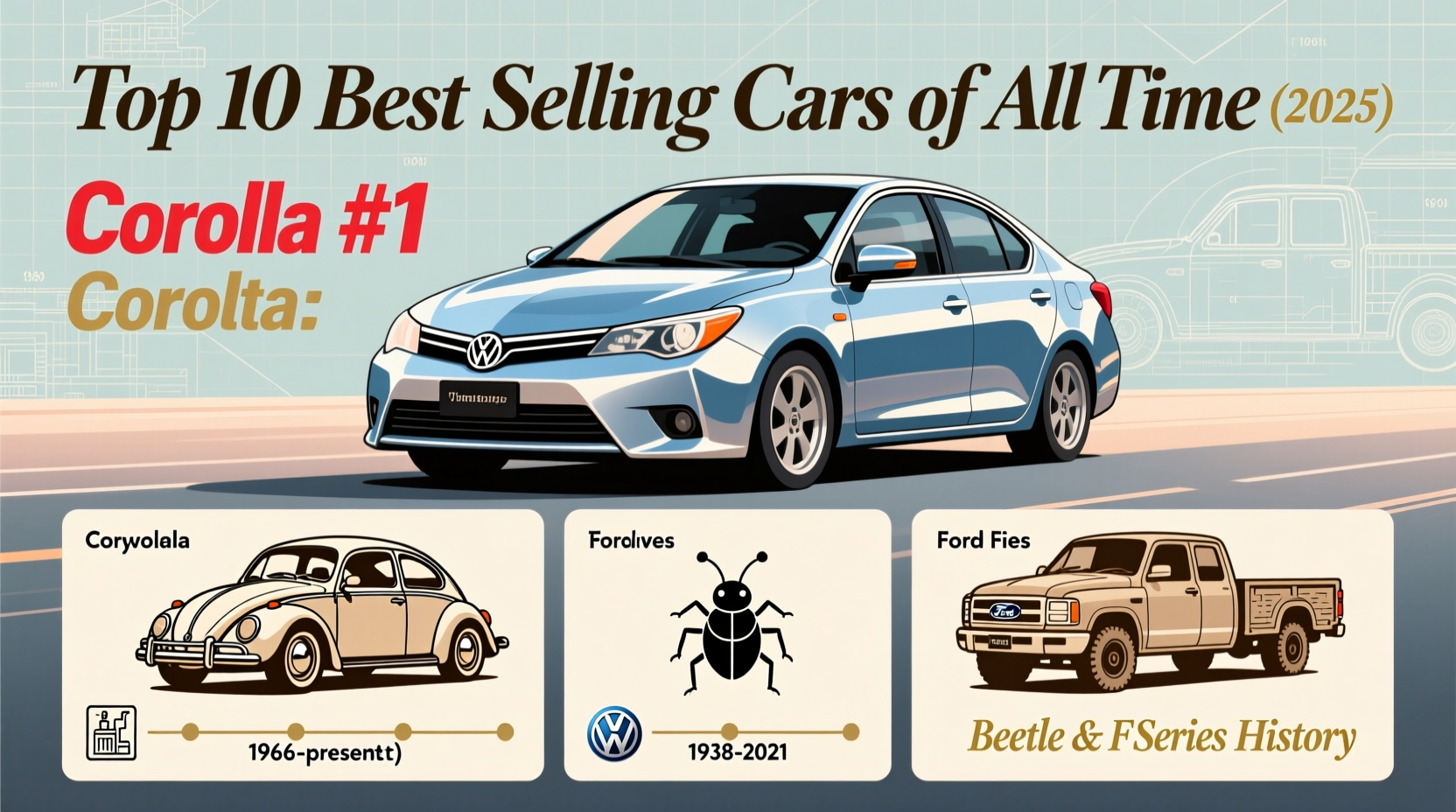 best selling cars in history