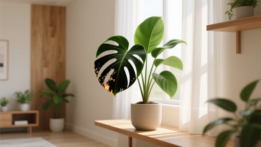 Why Indoor Plant Leaves Turn Black in Bright Light