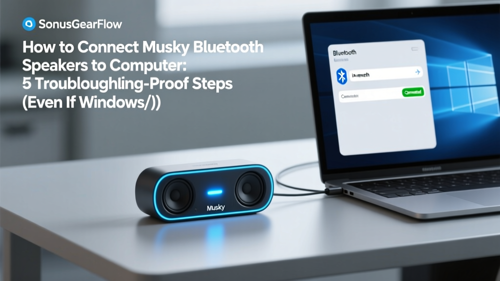 Musky Bluetooth Speakers Not Connecting? Fix It (2026)
