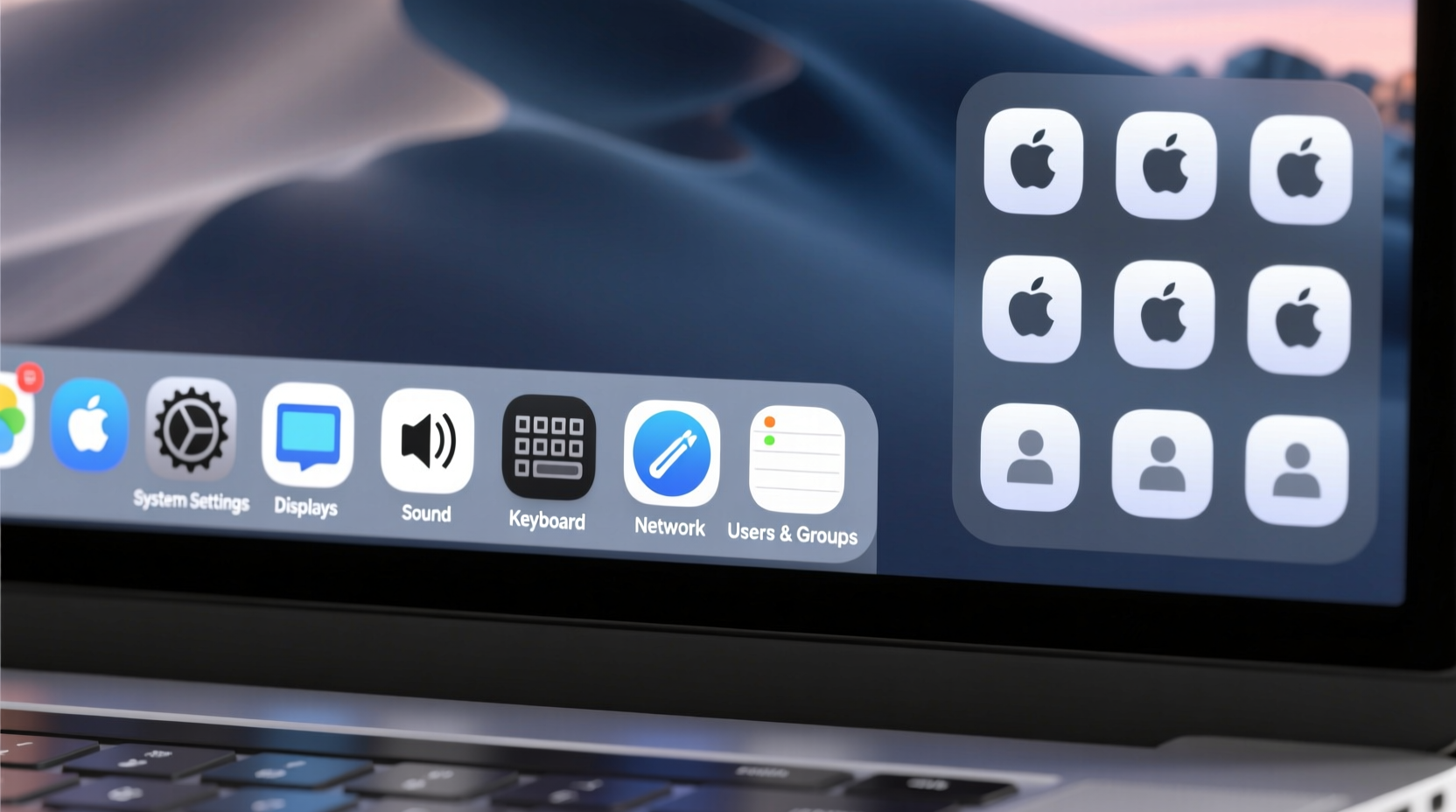 add mac preference panes to your dock or launchpad for