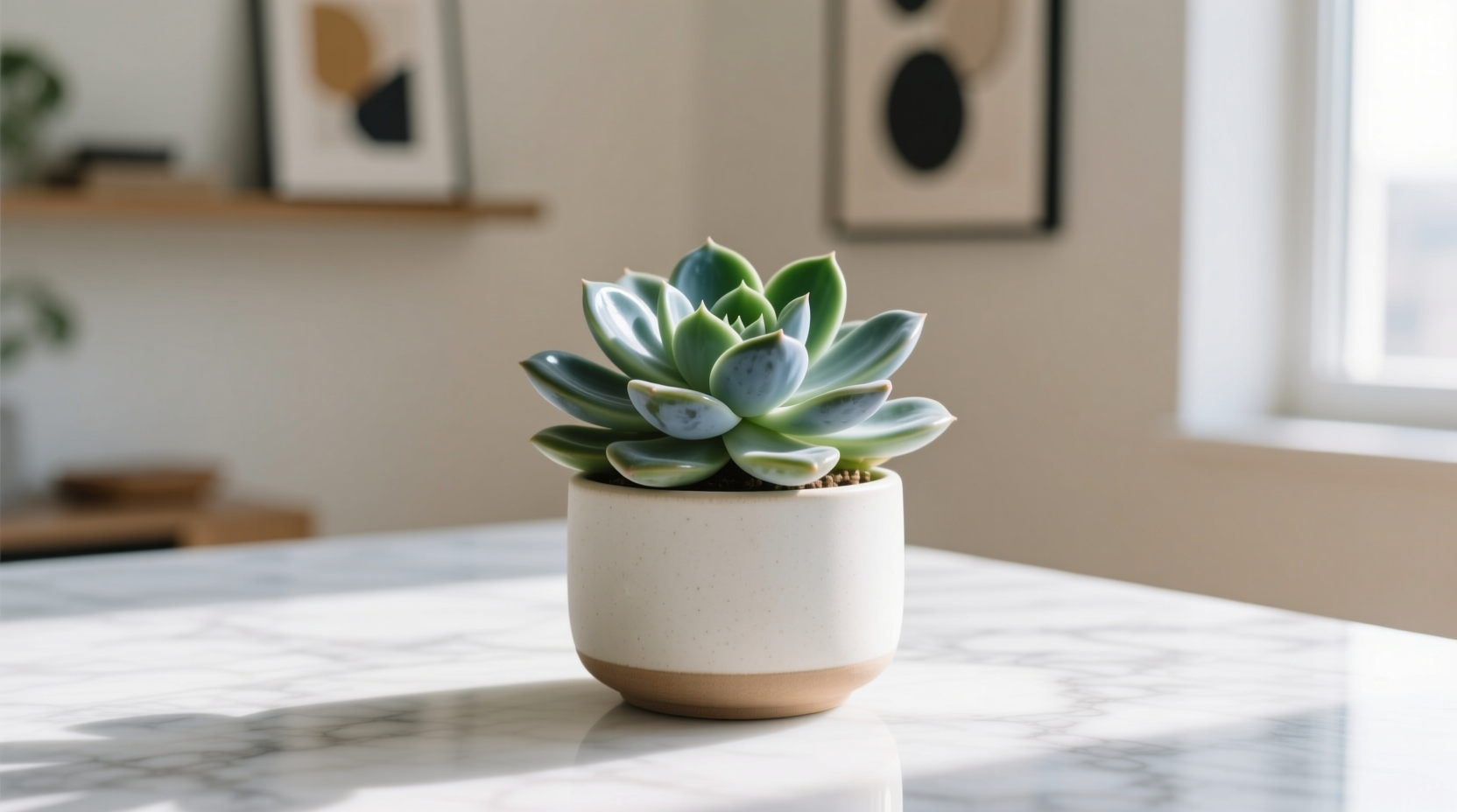 flat leaved succulent