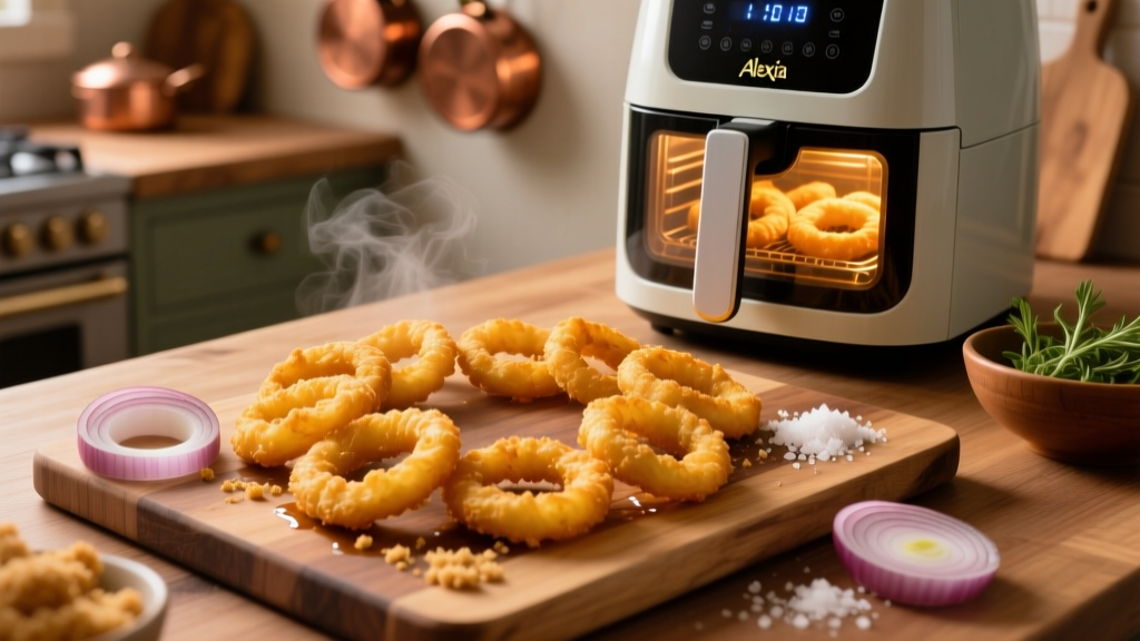 How to Air Fry Alexia Onion Rings Perfectly