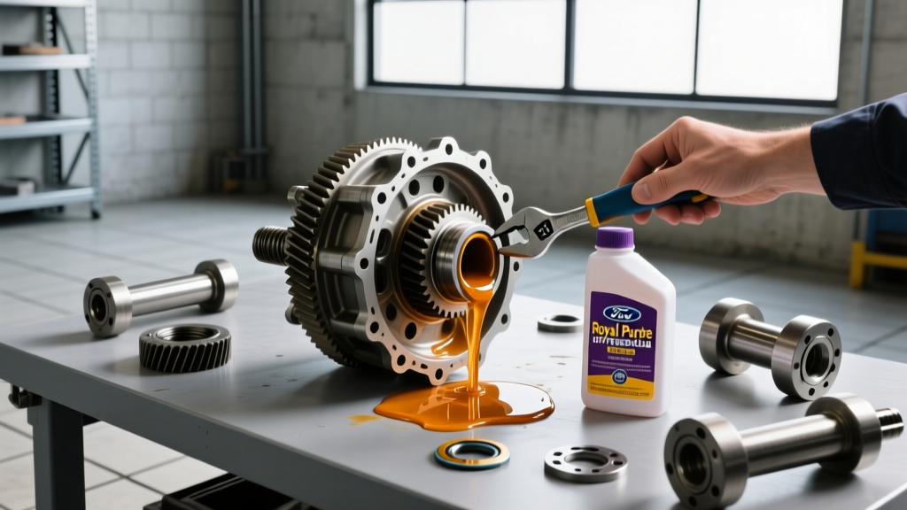 Ford F-150 Axle Leak Repair Using Royal Purple Differential Fluid