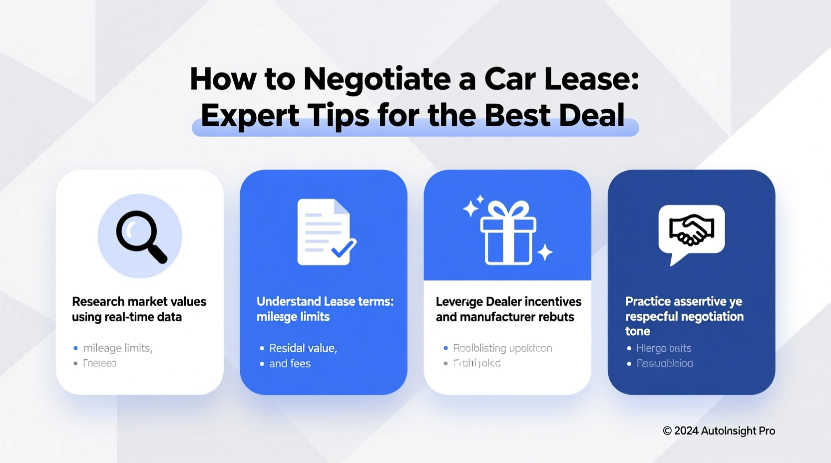 how to negotiate a car lease