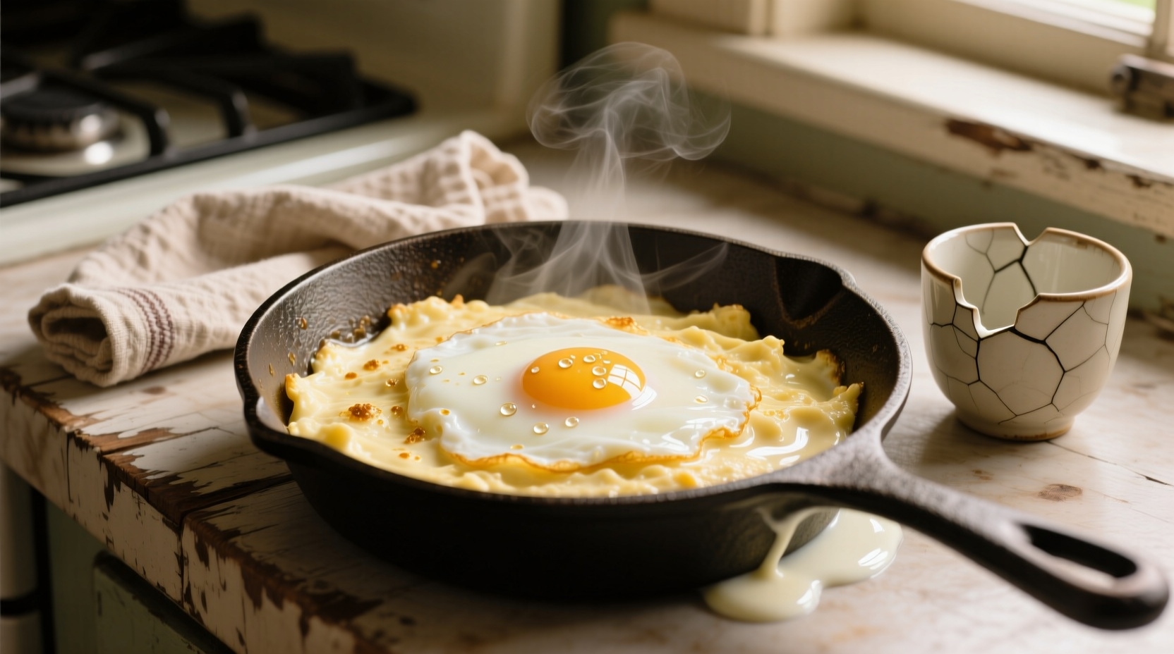 Achieve Perfectly Creamy Scrambled Eggs with Milk and C