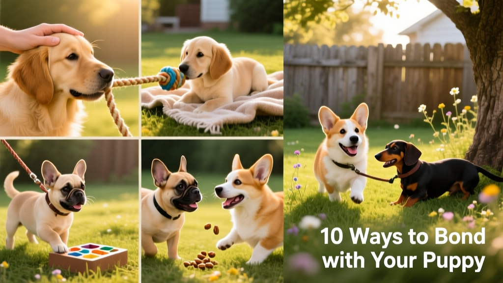 How to Bond With a Puppy: 10 Fun Ideas