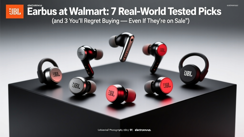 JBL Earbuds at Walmart: 7 Real-World Tested Picks (and 3 You’ll Regret Buying — Even If They’re on Sale)