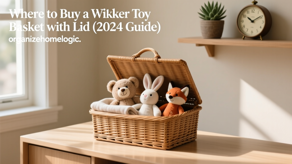 Where to Buy a Wicker Toy Basket with Lid (2024 Guide)