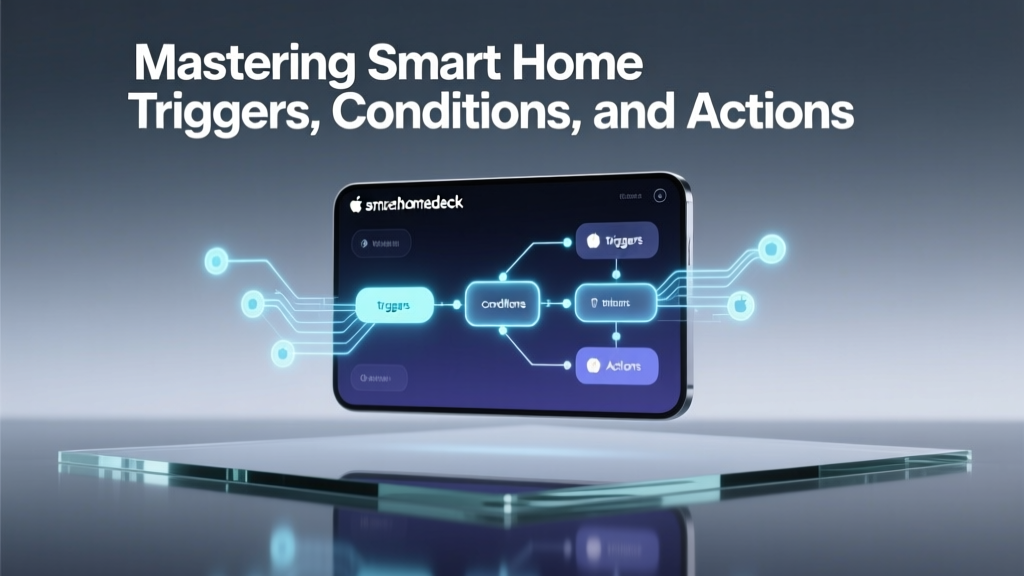 Mastering Smart Home Triggers, Conditions, and Actions