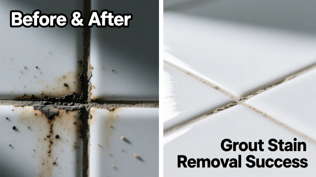 How to Remove Tile Grout Stain from Plastic Surfaces