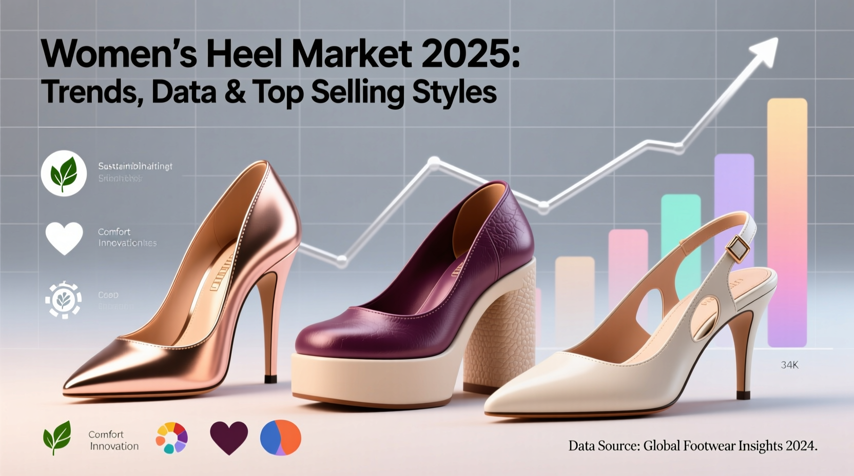 hot selling heals shoes female