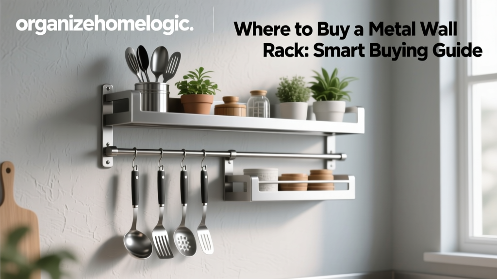 Where to Buy a Metal Wall Rack: Smart Buying Guide