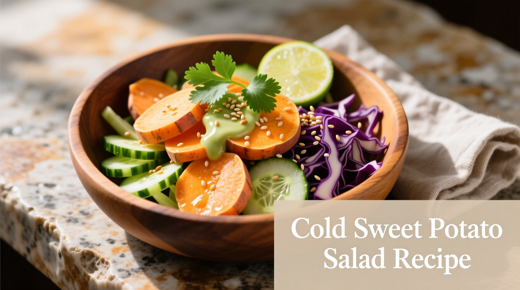 Perfect Cold Sweet Potato Salad Recipe in 30 Minutes