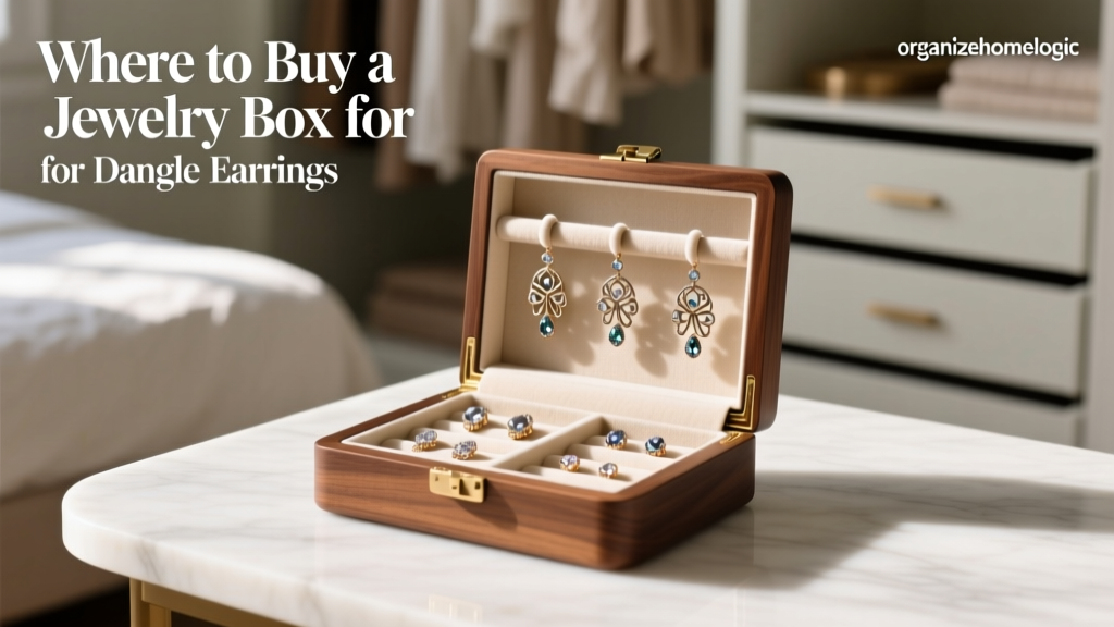 Where to Buy a Jewelry Box for Dangle Earrings