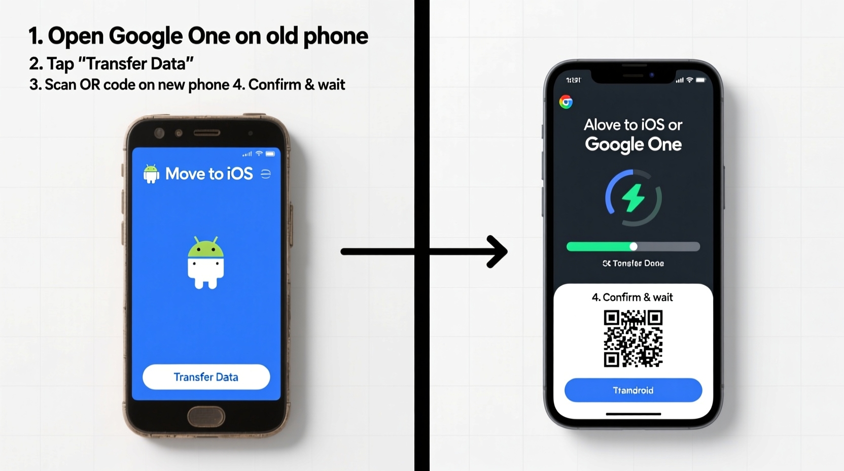 how to transfer data from old android to new phone seamlessly